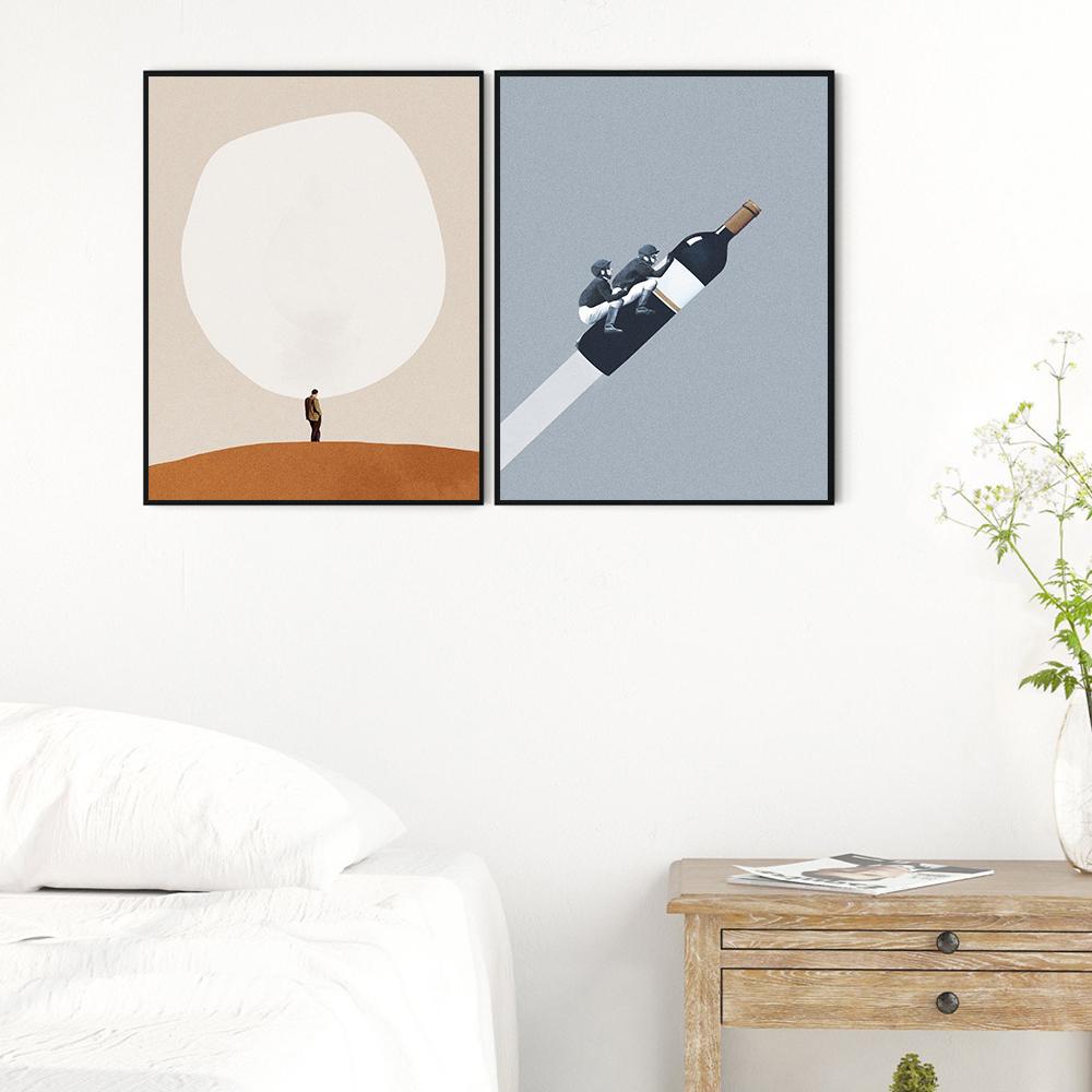 We Ride Until Dawn Poster Canvas Art Print Clouds Desert Sunset Posters and Prints Wall Art Picture For Living Room Home Decor No Frame No Frame