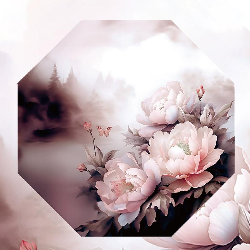 

Двухслойный солнцезащитный зонт в стиле ретро с утолщенным черным клеем для женской защиты от солнца, усиление защиты от ультрафиолета, солнцезащитный зонт двойного назначения с ручным управлением