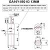 1pc Micro 16GAY-050 16mm 050 Low Speed DC 6V12V 17.5RPM-2526RPM Planetary Gear Reduction Motor Reversible Regulate Speed