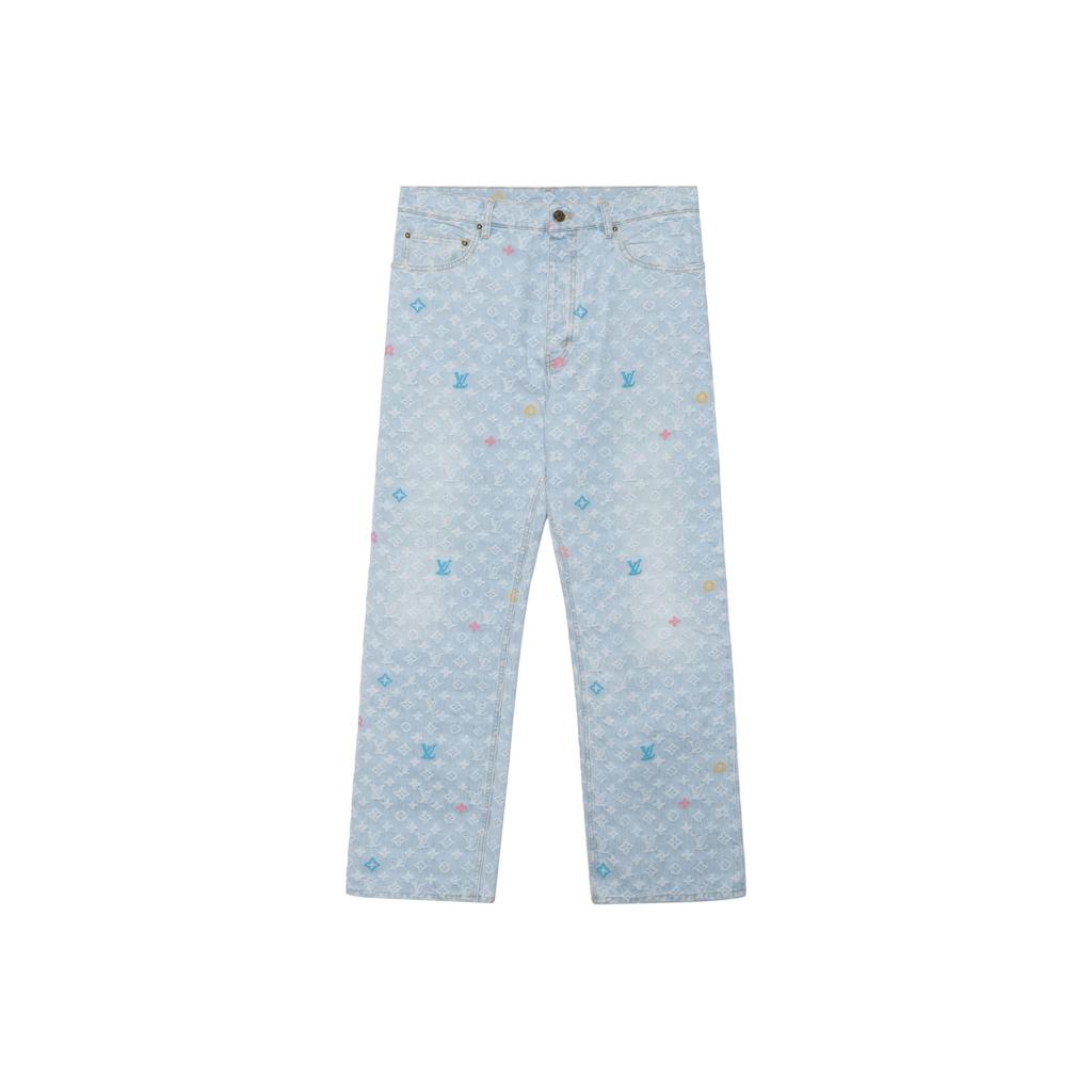 Louis Vuitton By Tyler The Creator Monogram Denim Pants 1AFPV5