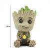Mini Groot Figurka Květináč na Květiny pro Kancelářskou Párty Ozdobu Narozeninový Dárek