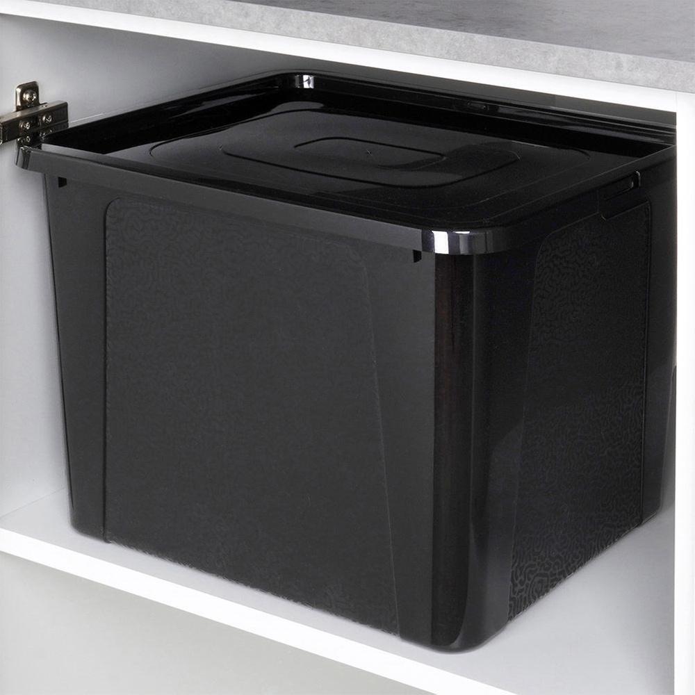 Plastic Storage Container Large Toy Box 30L Lid