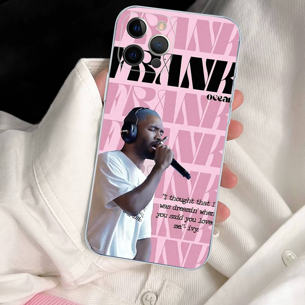 Frank Blonde Oceans For IPhone 17 16 15 14 13 12 11 Pro Max Plus Mini Funda For Transparent Cover