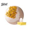 Spa Bath Ball Salt with Surprise Toy Inside Fruity Floral Plants Extract Handmade Natural Sea Bubble Women Men SPA Gift