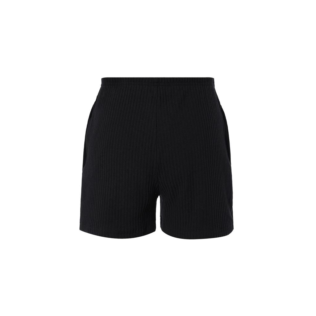 Nike Comfortable Breathable Mid-Waist Casual Shorts Women Bottoms Black FN3675-010