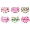 Girl Swimming Trunks Ruffled Swim Trunks Cartoon Child Swim Shorts Boardshorts Girl Swim Trunks for Kid Toddler Age 2-7  PKP XL