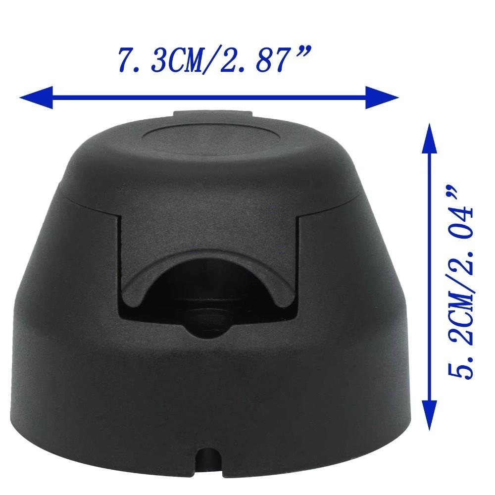 Durable European Towbar Protector Connections Transfer Signal 7 Pin Trailer Electrics Connector Plug Adapter For Caravan