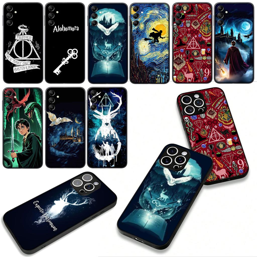 Cover for Apple iPhone 17 16 11 Pro XS Max XR 6 7 8 Plus 16E SE 2020 Air 5 SE2 Phone Case Art Movie Harries Wand Potters