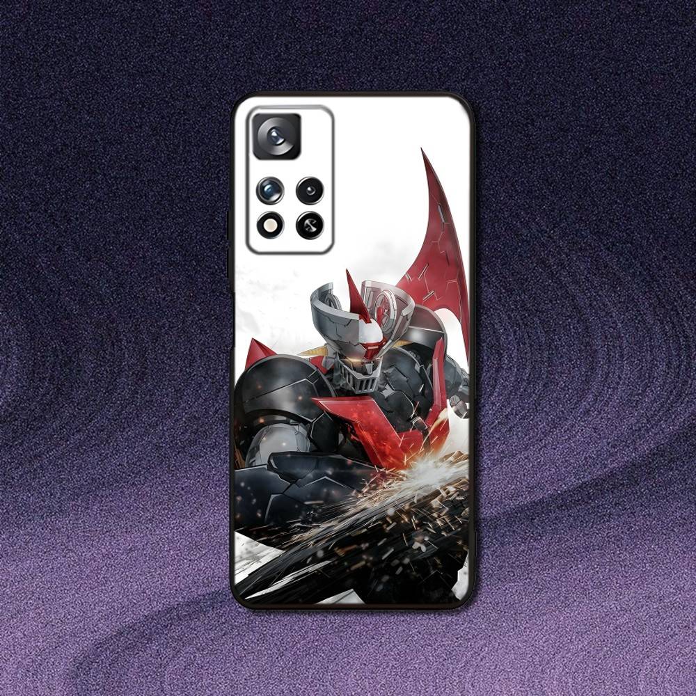 

M-Mazinger Z Robot Phone Case For Samsung S 25,24,23,22,30,21,10,9,Ultra,Plus,Lite,FE,4,5G Black Soft Case Samsung S25ULTRA
