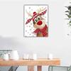 DIY Full Round Diamond Painting Cross Stitch 3D Art Style Home Scene Animal Decorative Diamond Painting 5d Diamond Art Painting