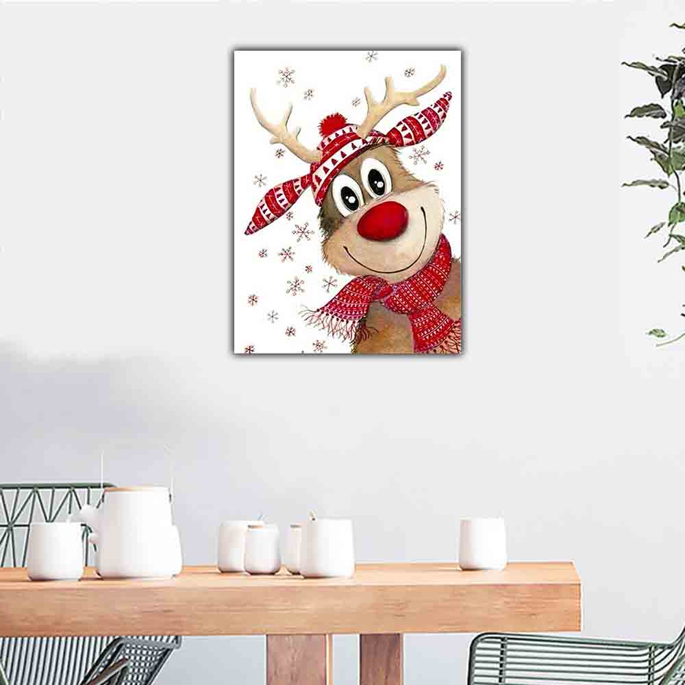 DIY Full Round Diamond Painting Cross Stitch 3D Art Style Home Scene Animal Decorative Diamond Painting 5d Diamond Art Painting