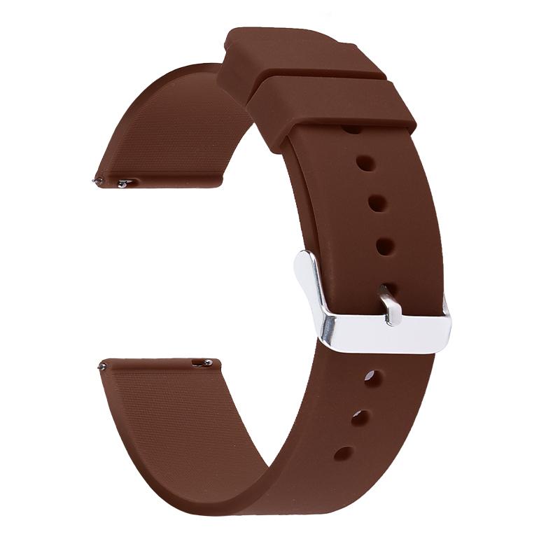 Uhr Armband 18mm Silikonband Uhr Topsic Schnellverschluss Armband für Samsung Galaxy Universelles Armband 20/22mm Zubehör