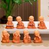 Handmade Cute Little Monk Resin Ornaments for Desktop Decoration