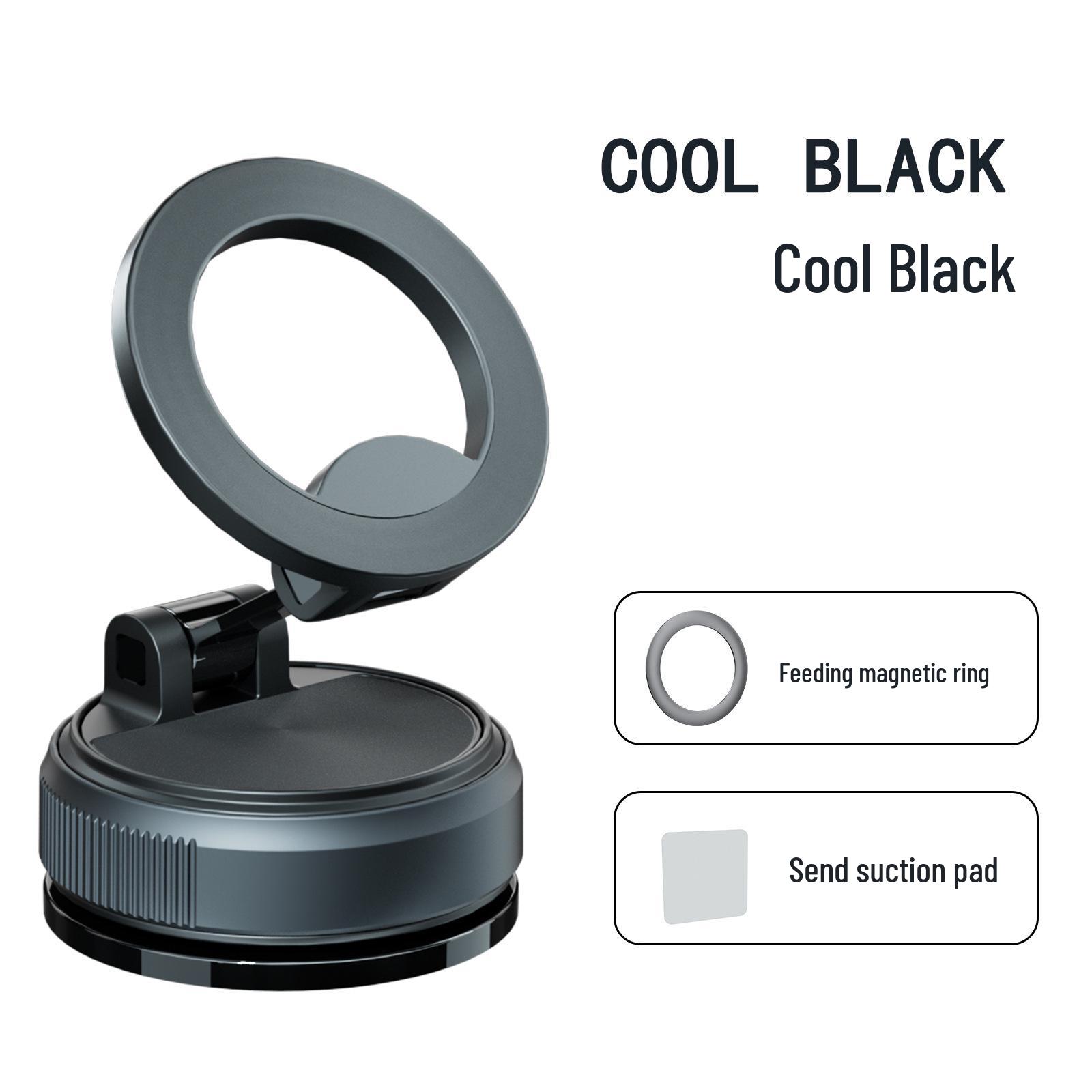 

Foldable Telescopic Magnetic Phone Holder with Double-Sided Vacuum Suction for Kitchen Use