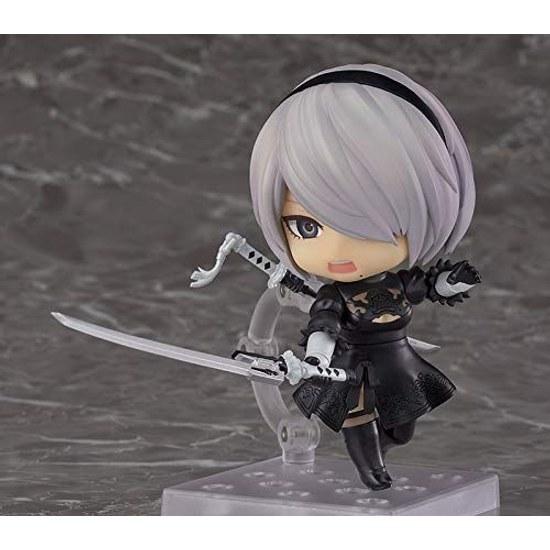 SQUARE ENIX Nendoroid NieR Automata 2B YoRHa No. 2 Type B Non-scale Plastic Painted Movable Figure Second Re-release