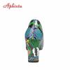 Fashion Aphixta 2025 Snake Prints 7cm Square Heels Pumps Women Shoes Crystal Pearl Sunflower Buckle Party Leisure Big Szie 35-46