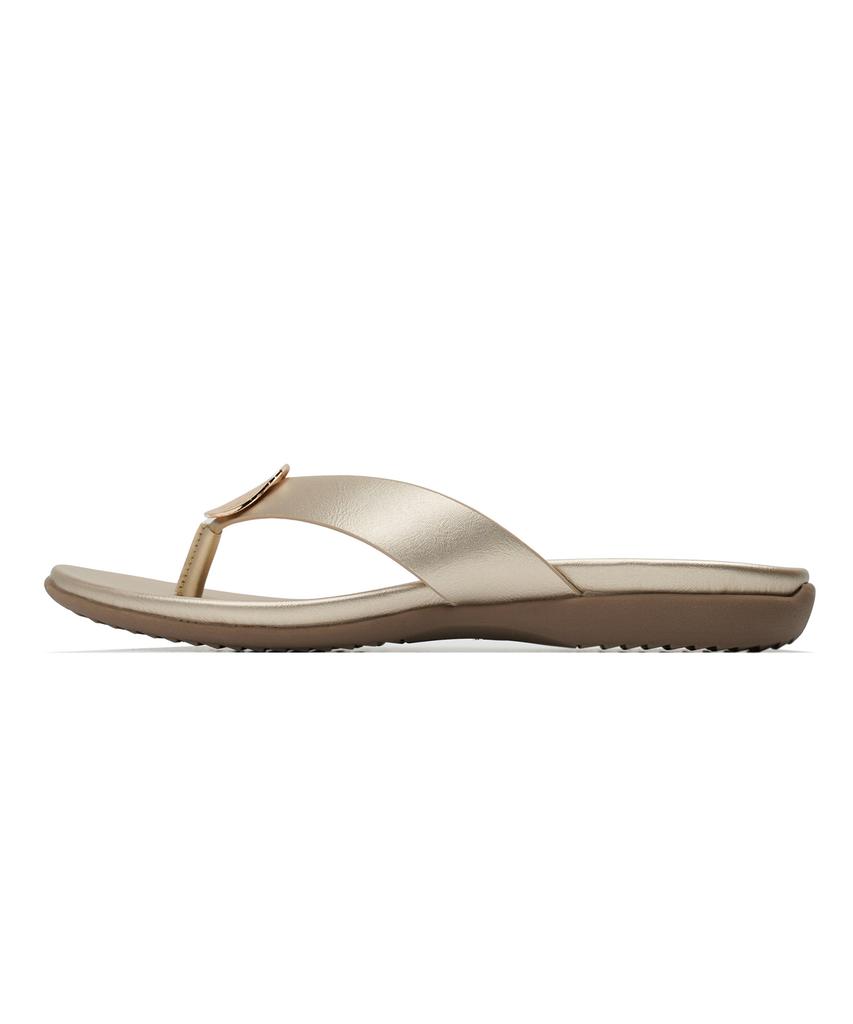 Bearpaw Mella Gold Flip-Flops (K1027145Rb-W)