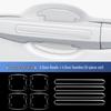 Universal Transparent Car Door Handle Protective and Decorative Anti-Scratch Sticker