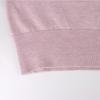 Shop   Women S Wholegarment Solid Long Sleeve Knit Light Brown Bom Wkn260044