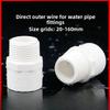 1/2" 3/4" 1" Rosca Macho/Fêmea Redutor Junta Bucha Conector Acessórios Tubo Água Irrigação Jardim Aquário Tanque Nipple