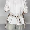 Canvas Apron with Multi-Pockets Egg Gathering Apron for Farm Home Adjustable