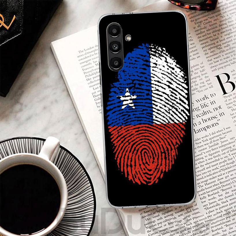 Chile Flag Phone Case For Samsung A17 A16 A26 A36 A56 A15 A14 A13 A55 A54 A53 A35 A34 A33 A25 A24 A23 A05S A04S A03S Galaxy A16