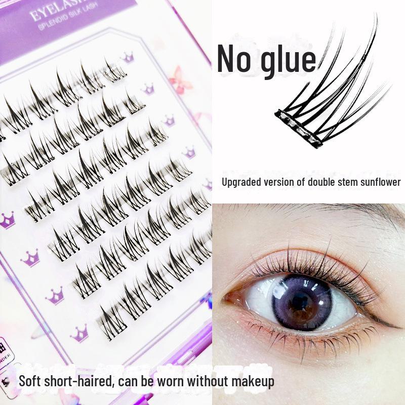 Glue-Free Self-Adhesive Segmental Lower Eyelashes – Lazy Trilogy Jelly Strip