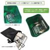 N-project Split Titanium Windscreen for Iwatani Junior Burner - Can be stored in the burner's included case. [Made in Japan] *Burner sold separately.