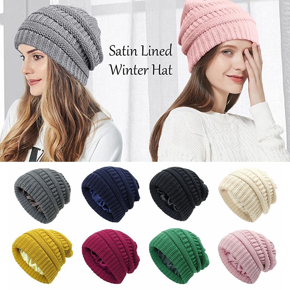 \u0026 Women Chunky Cable Knit Hat Thick 