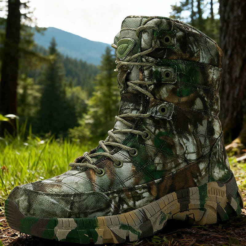 Men's Boots, Outdoor Ankle Boots, Lace Up Hiking Boots, Thick Soled Men's Sports Shoes, Jungle Trekking High Quality Size 39-47