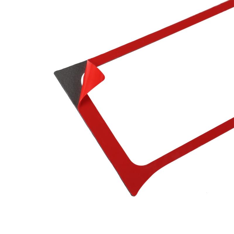 

For Ford Mustang 2009-2014 Accessories Carbon Fiber Interior Car Center Air Conditioning Outlet Decor Frame Sticker Trim Cover