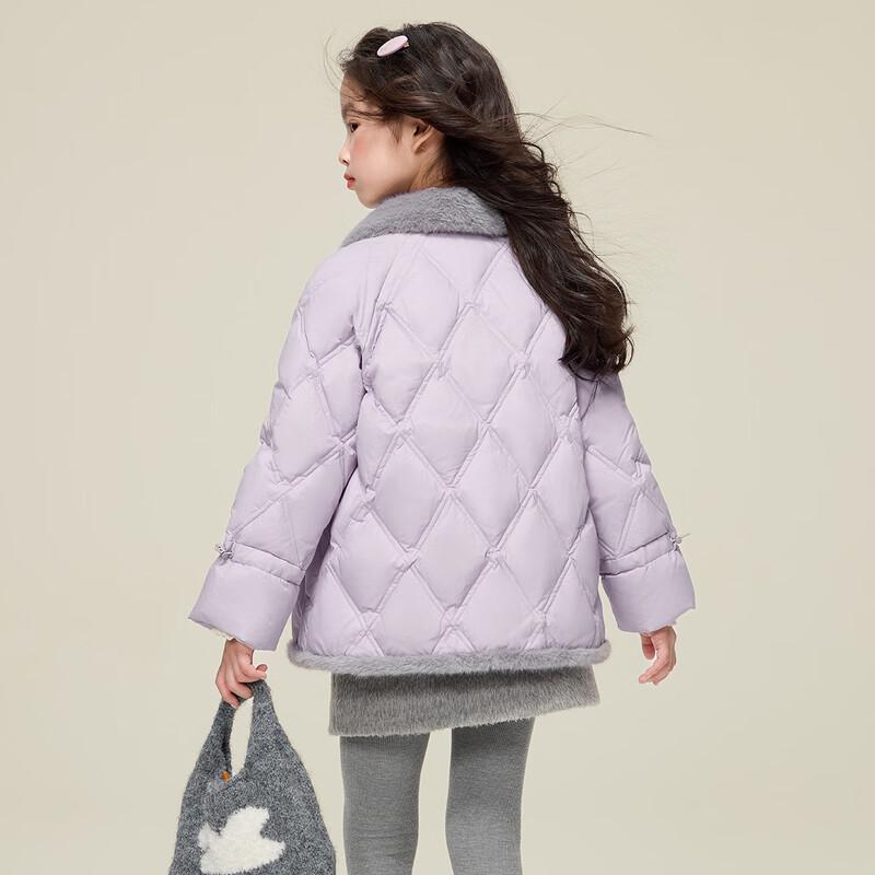 Girls' Autumn/Winter Thickened Quilted Padded Jacket