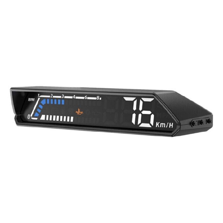 

Speedometer Overspeed Alarm Mileage Information Head Up Display Speed Projector 1