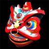 Chinese Lion Dance Costume Mask Lion Dance Mask For Women Men Cosplay Enthusiasts Halloween Party Decoration Mask