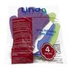 Exfoliating Bath Gloves, Pack of 4