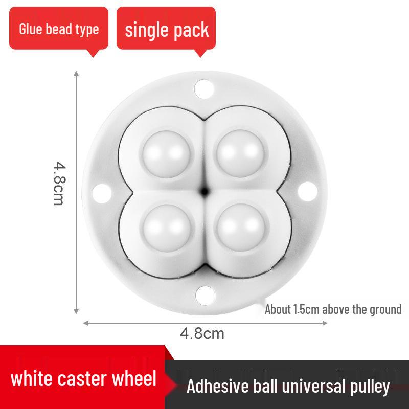 Silent Adhesive Swivel Chair Caster Wheels