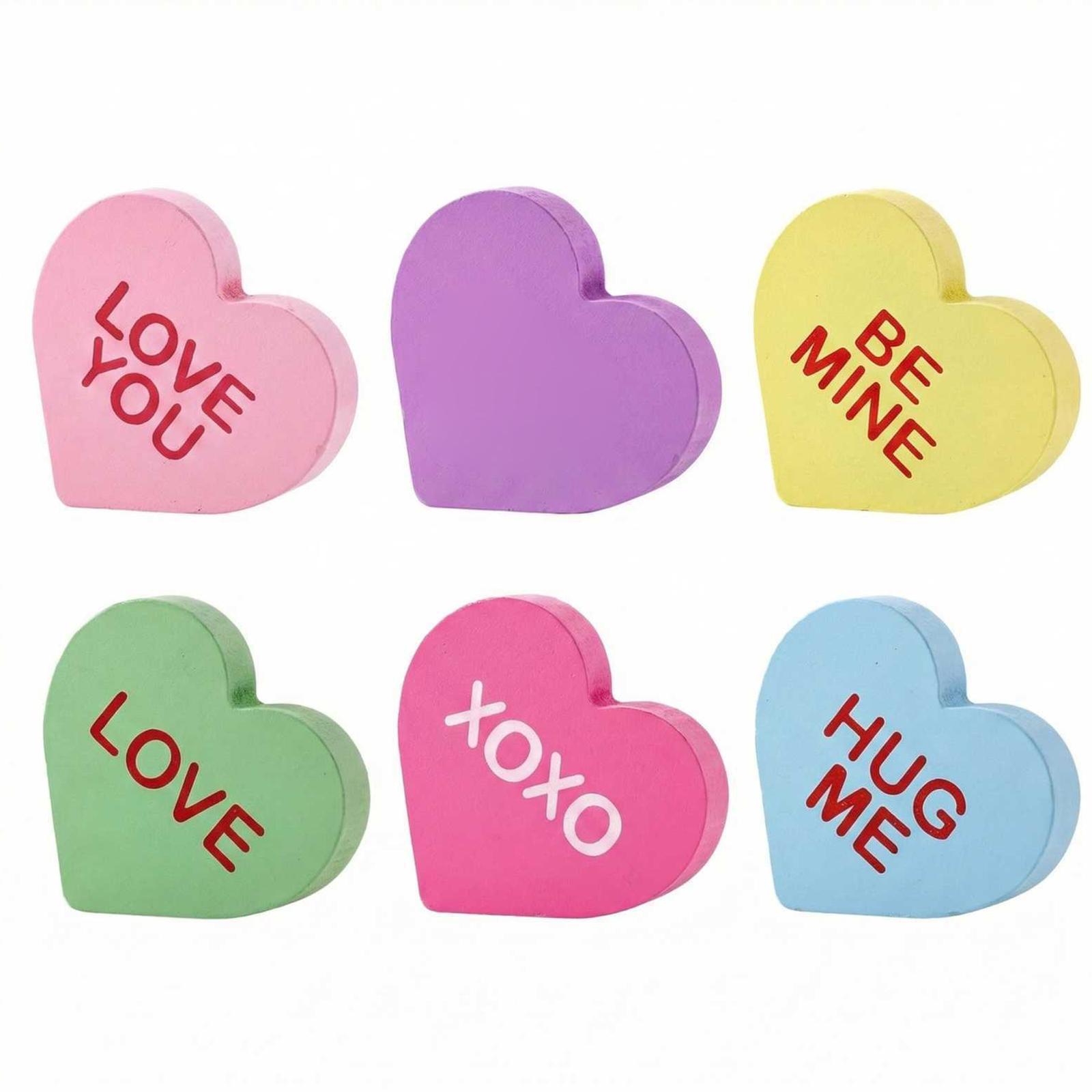 Valentine s Day Heart-shaped Ornament,Valentine s Day Decorations One Size розовый