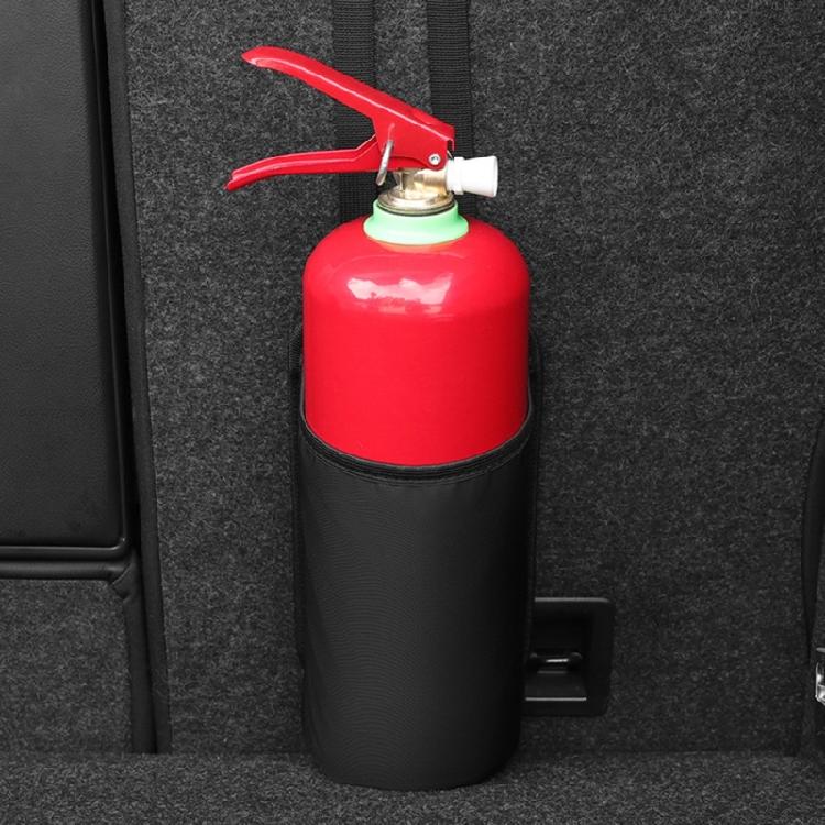 SeatBack Extinguisher Holder Water Cup Holder Seatback Mount Storage Bag