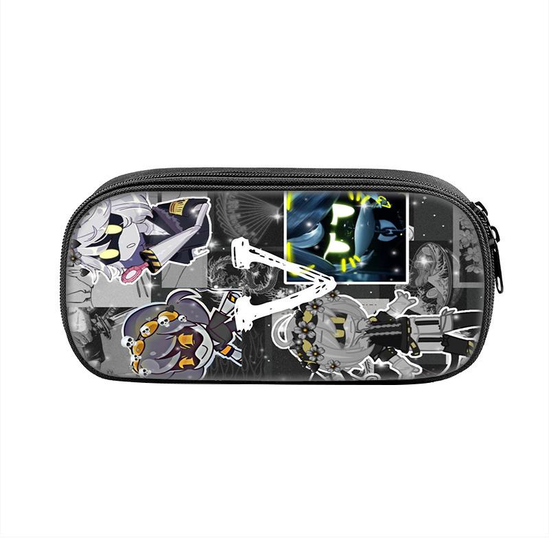 Moorddrones Cartoon Etui Tas voor Student Grote Capaciteit Schoolbenodigdheden Rits Spel Potloodetuis Kinderverjaardagscadeau