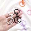 5Pcs/Lot Colorful 30mm Keyring Lobster Clasp Hook Connectors for DIY Keychain Connector Key Ring Jewelry Making Accessories