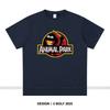 Animal Park Men's T-Shirt 100% Cotton Oversized Wildlife Graphic Tees for Men Jungle Adventure Nature Lover Top