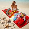 1pc Cars Movie Poster Collage Beach Towel, Highly Absorbent, Soft Comfortable, Yoga, Swimming, Fitness, Camping, Beach Activities. B73005