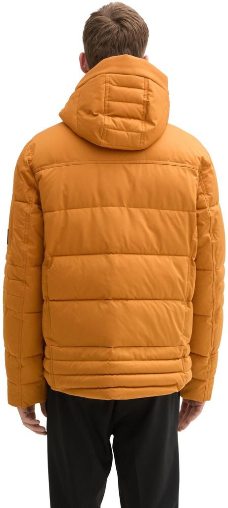 Demi-season Jacket Tom Tailor Puffer Jacket with Detachable Hood (1041323) Peanut Butter Brown
