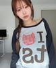 Tansanmageunesyum Juyoung X Tansan Cat Long Sleeve (Sky Blue)