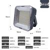 USB Rechargeable Solar LED Spotlight: Portable Outdoor Camping & Emergency Lamp