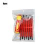 Insulated Screwdriver Set 1000V Magnetic Screw 9/10PCS Driver Slotted Phillips Screw Driver Kit Electrician Repair Hand Tools