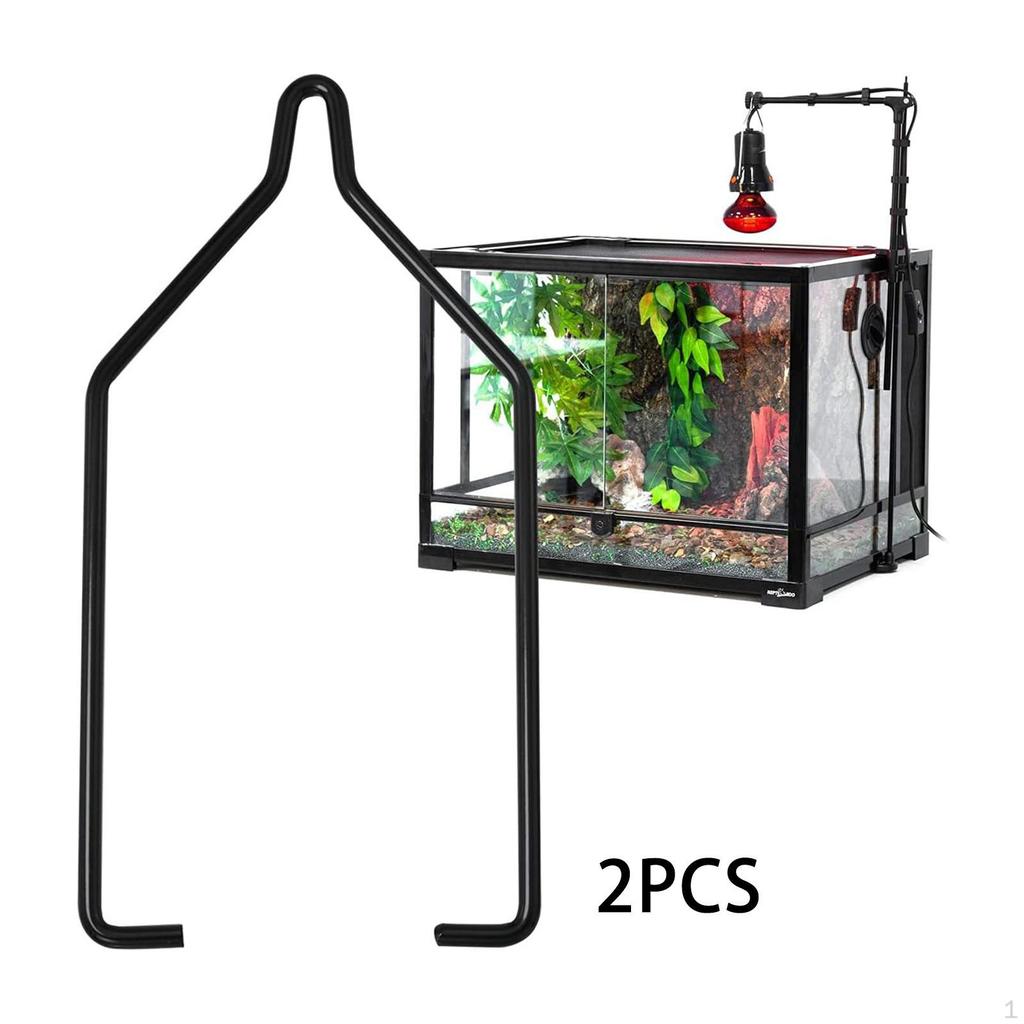 Reptile Lampshade Fixing Clip Hook,Fixture,Lamp Clip,Lamp Hanger Holder for Water Tank Terrarium