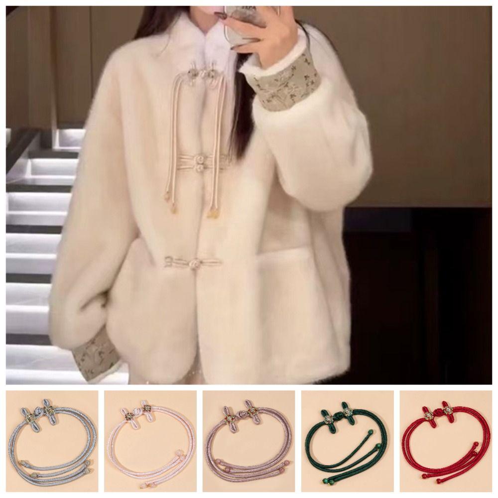Butterfly-shaped Sewing Knot Fastener Long Vintage Closures Chinese Frog Closure Buttons  Cheongsam