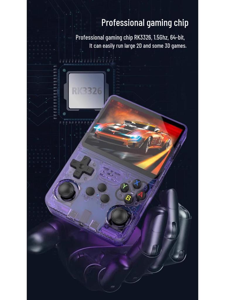R36S Open Source Dual System Portable Retro Handheld Console - Nostalgic 3D Arcade Gaming