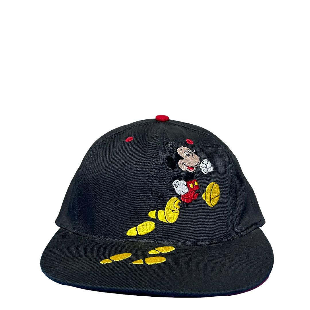 

[USED] Deadstock 90s USA-made Disney Dash Mickey cap with tag
